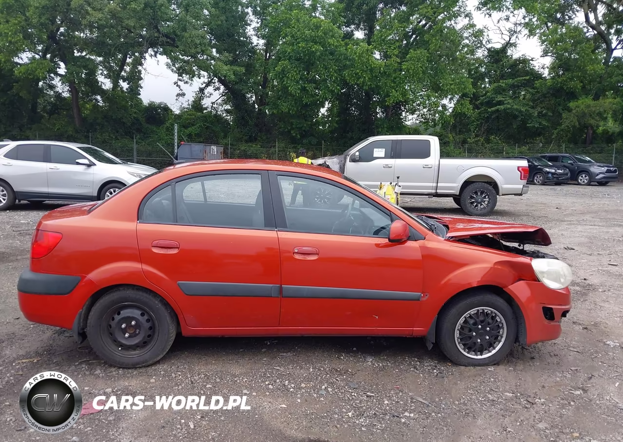 2009 Kia Rio Lx VIN:KNADE223196557805 - 13