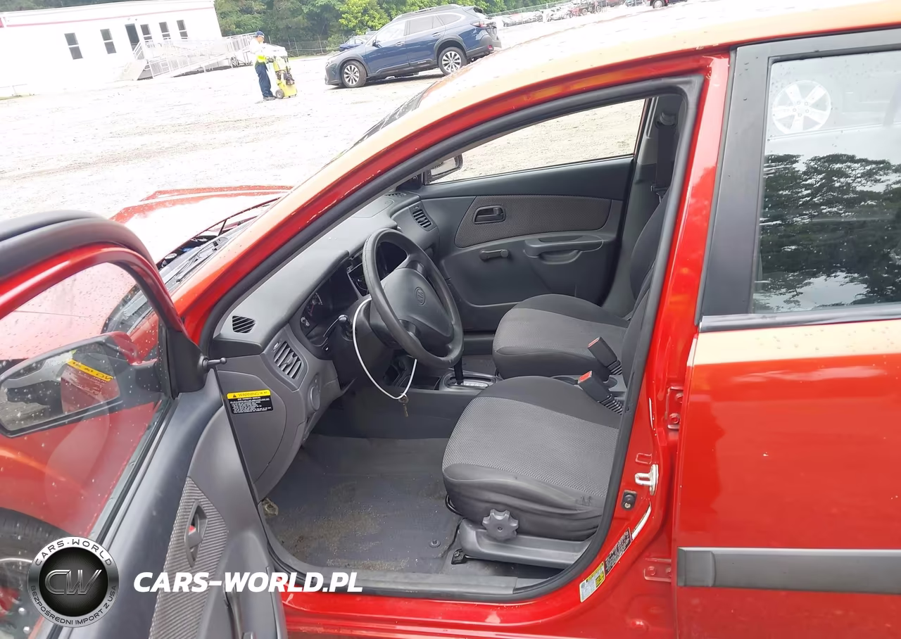 2009 Kia Rio Lx VIN:KNADE223196557805 - 5