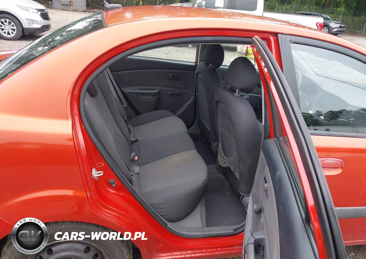 2009 Kia Rio Lx VIN:KNADE223196557805 - 8