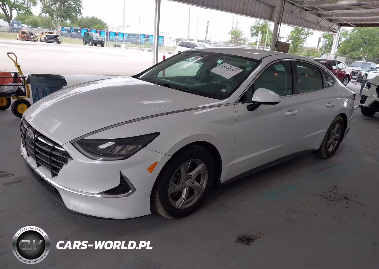 2021 Hyundai Sonata Se VIN:5NPEG4JA5MH122619 - 2