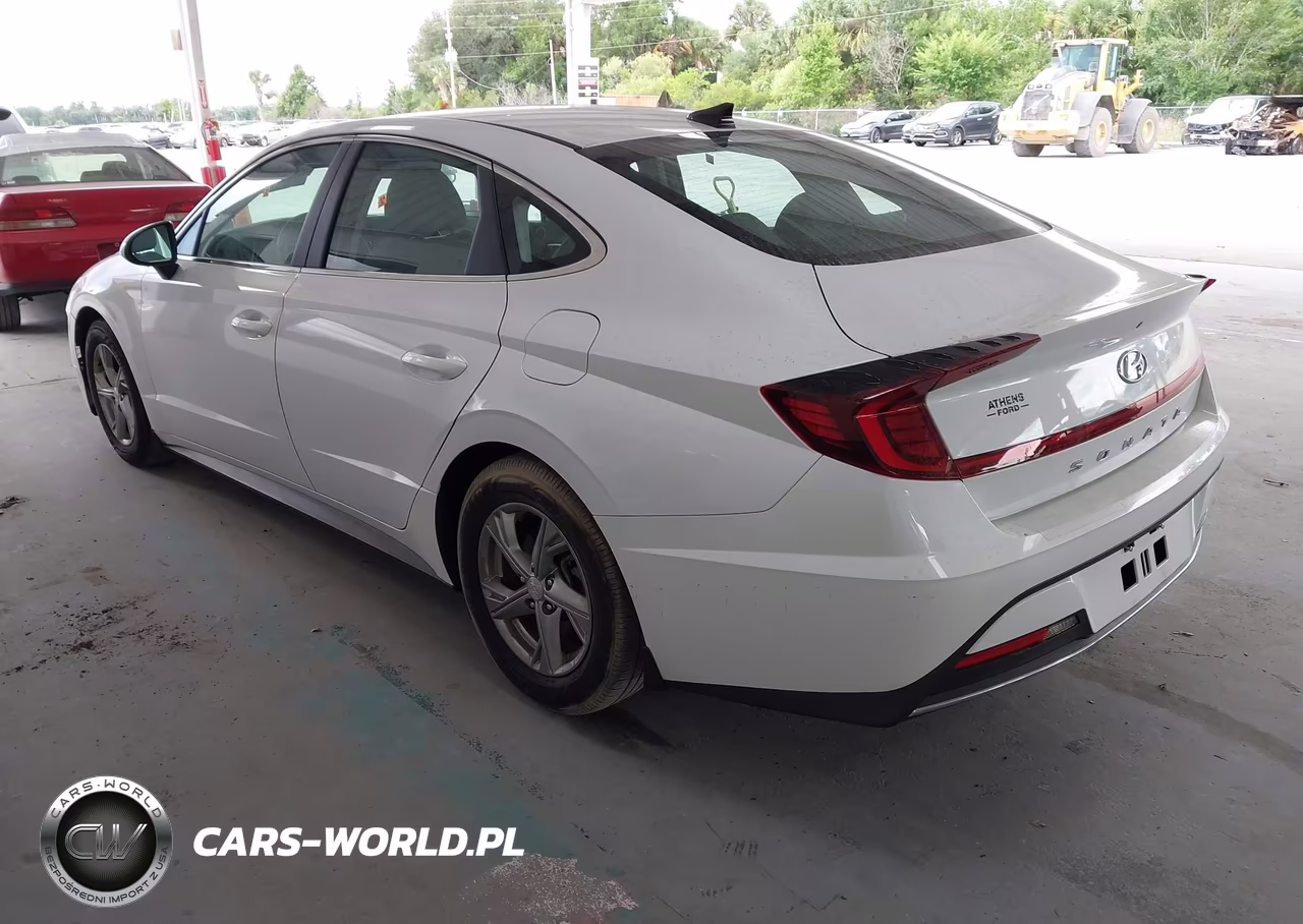 2021 Hyundai Sonata Se VIN:5NPEG4JA5MH122619 - 3