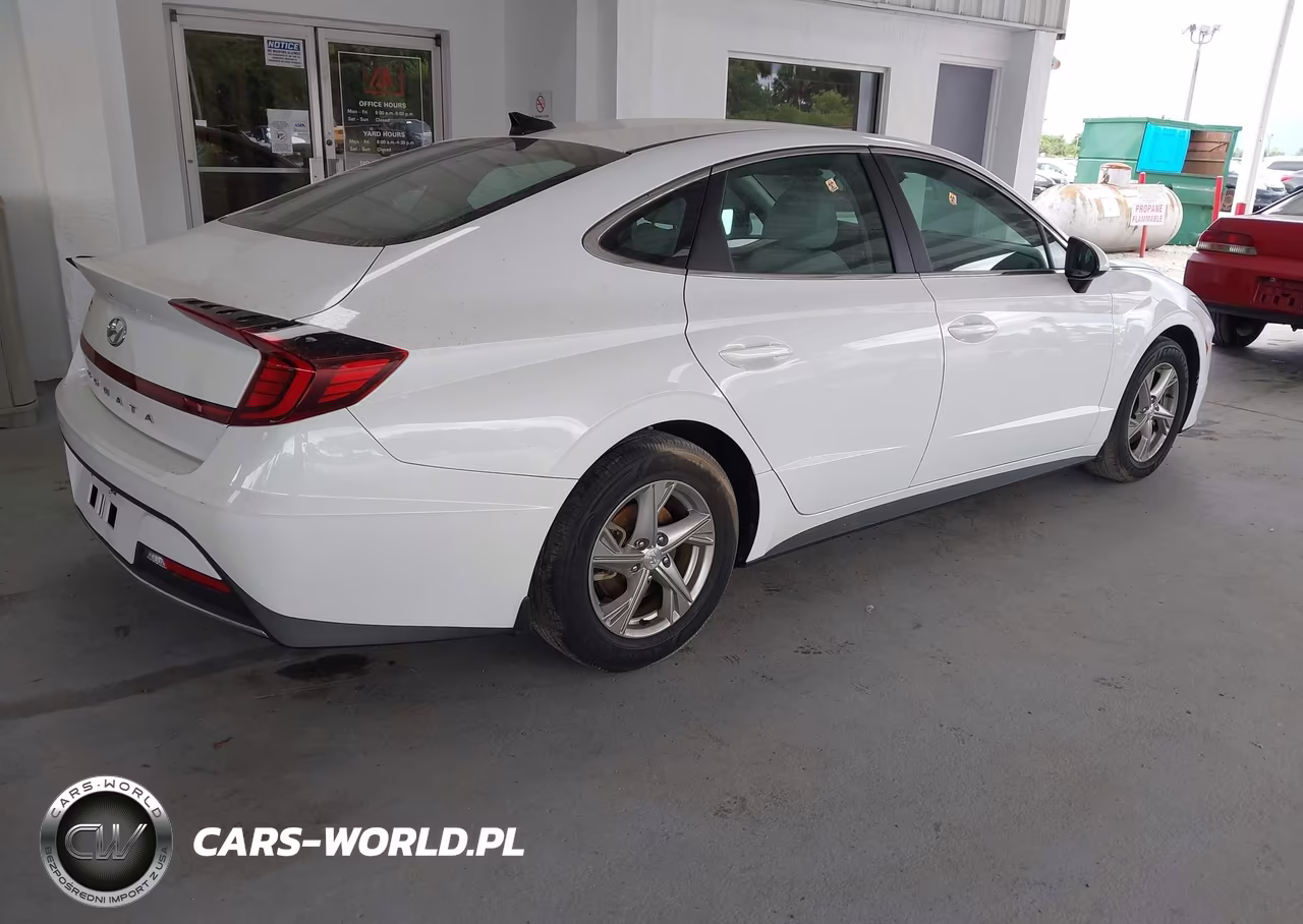 2021 Hyundai Sonata Se VIN:5NPEG4JA5MH122619 - 4