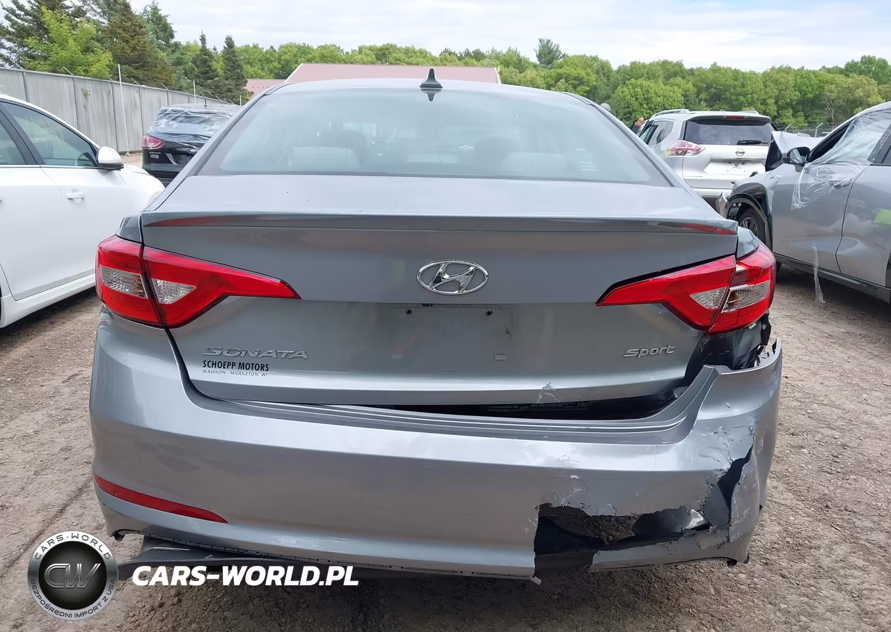 2016 Hyundai Sonata Sport VIN:5NPE34AFXGH421163 - 17