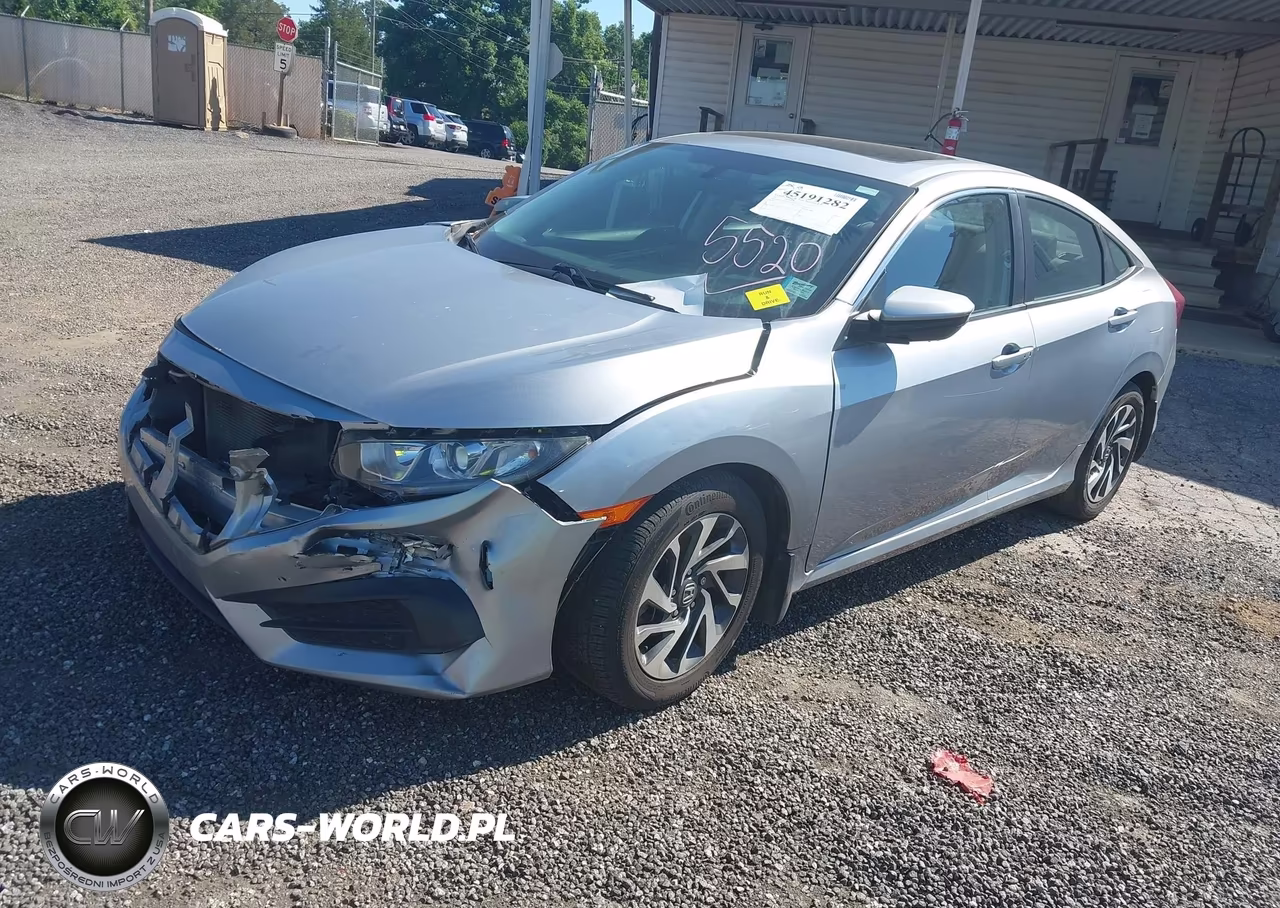 2017 Honda Civic Ex VIN:19XFC2F73HE017251 - 2