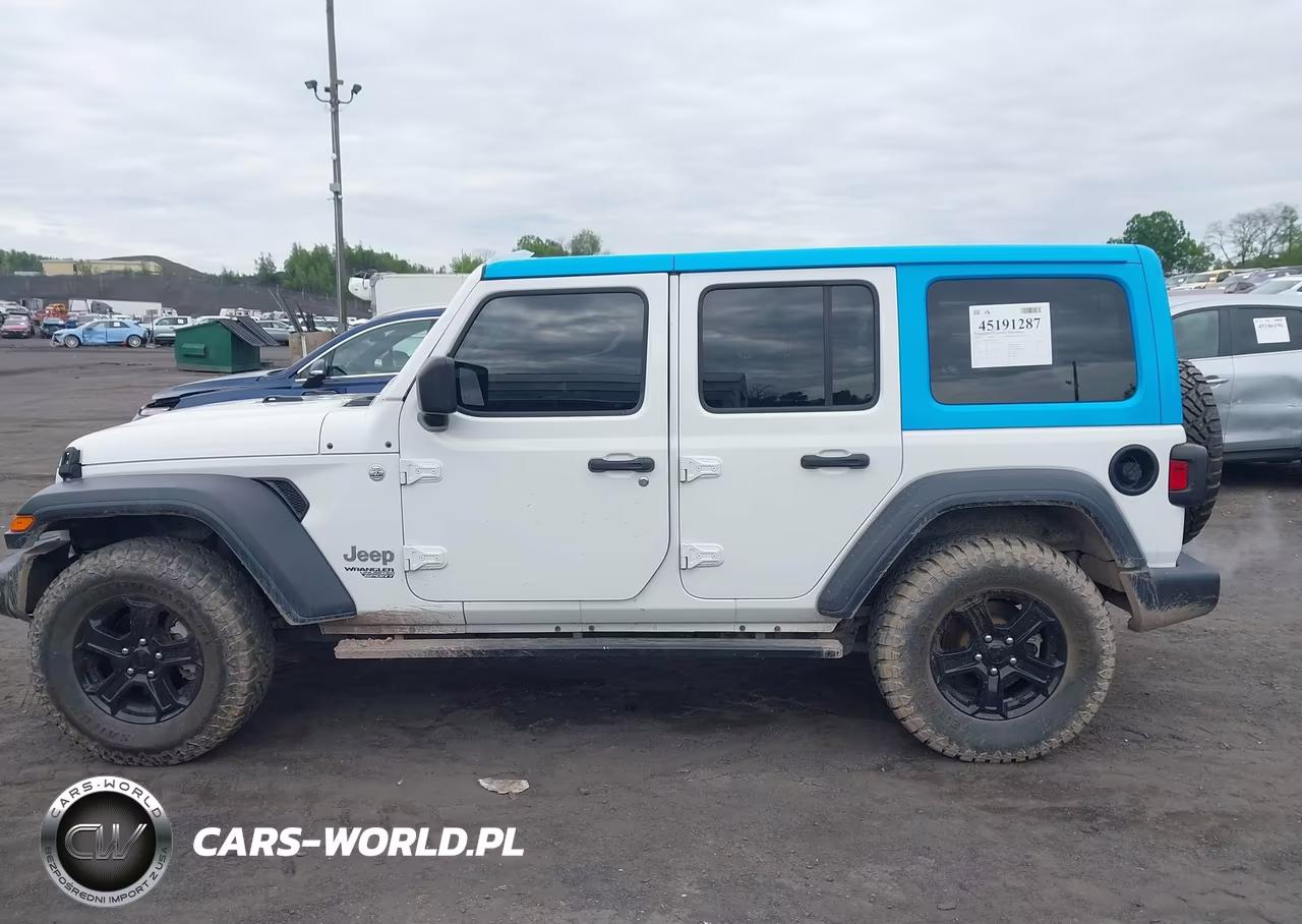 2020 Jeep Wrangler Unlimited Sport S 4X4 VIN:1C4HJXDN8LW286857 - 14