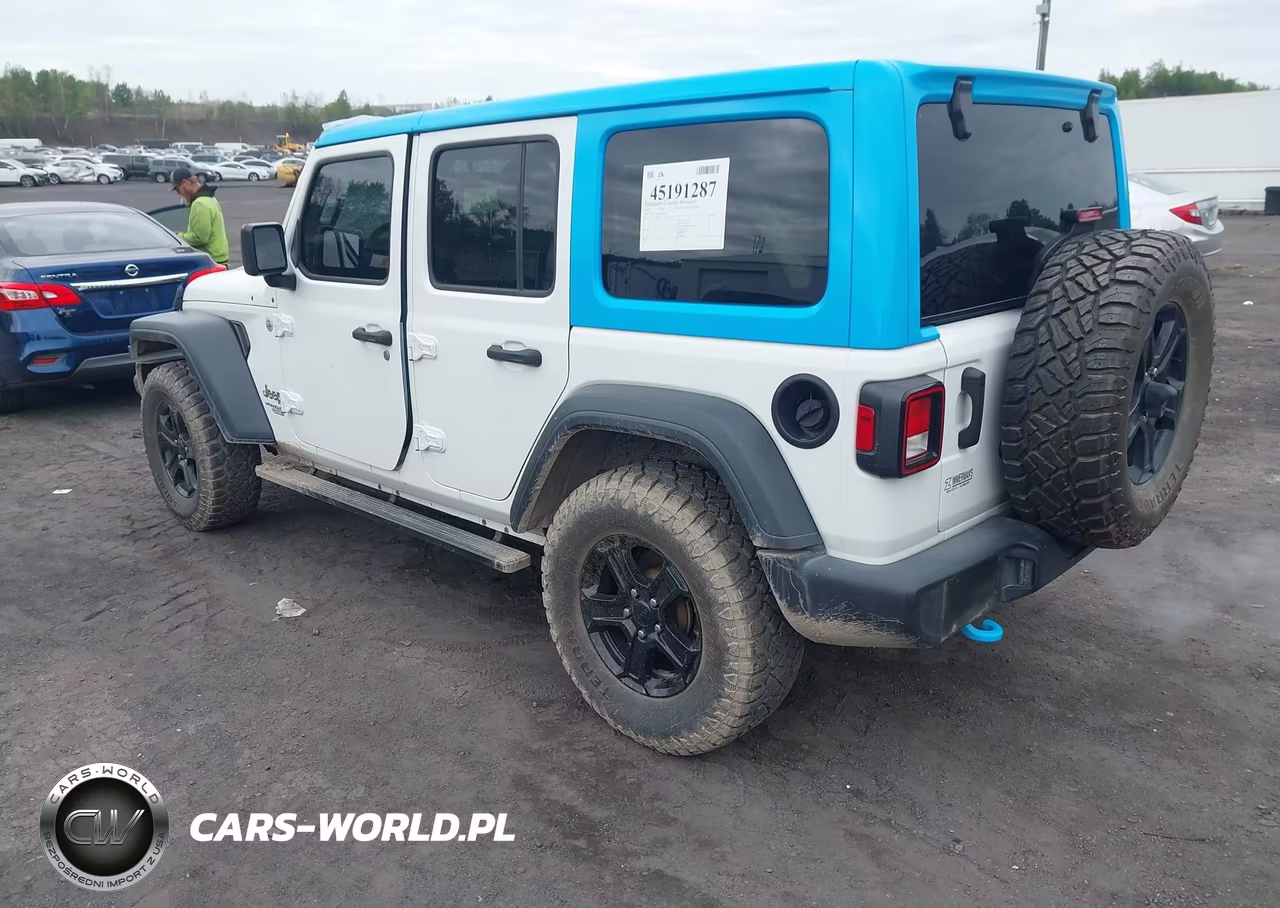 2020 Jeep Wrangler Unlimited Sport S 4X4 VIN:1C4HJXDN8LW286857 - 3