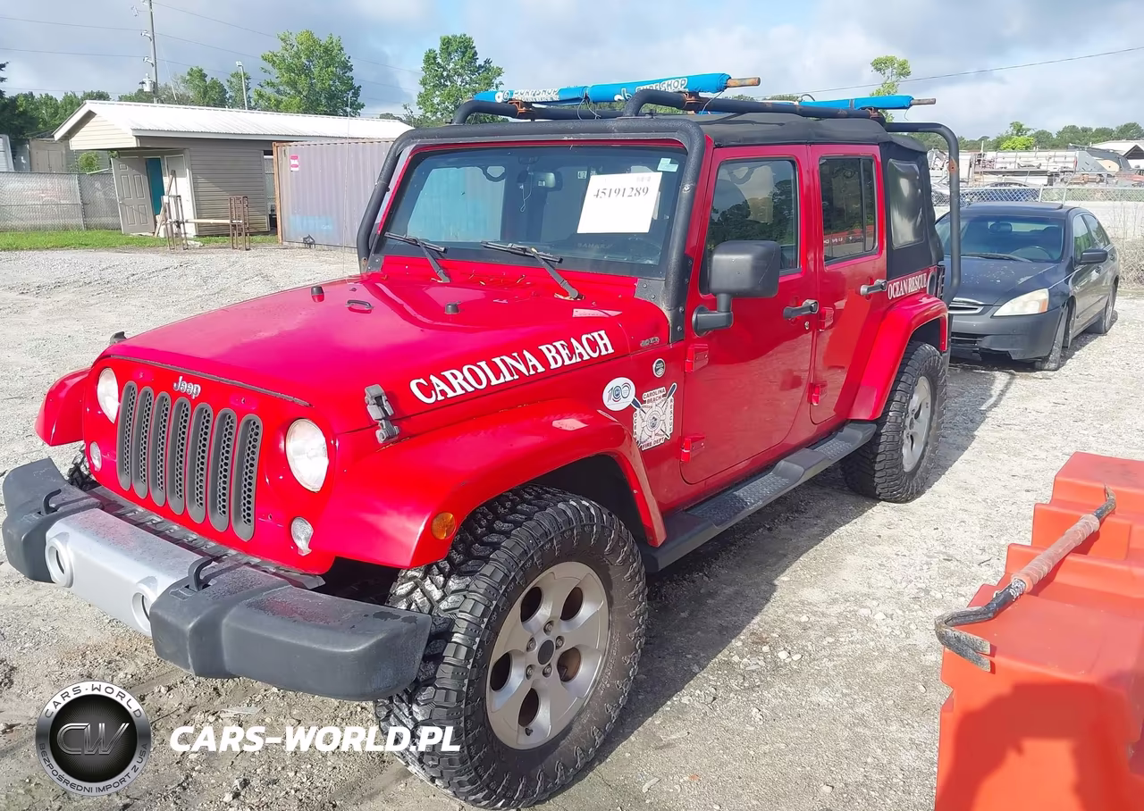 2015 Jeep Wrangler Unlimited Sahara VIN:1C4BJWEG3FL556308 - 2