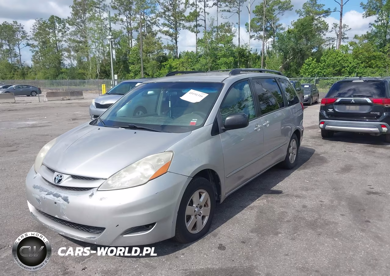 2008 Toyota Sienna Le VIN:5TDZK23CX8S134025 - 2