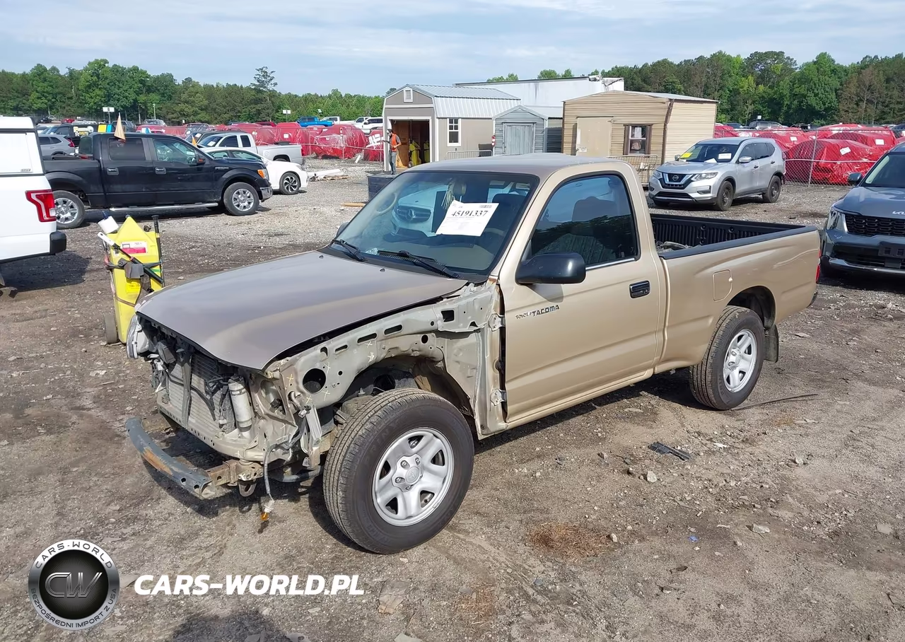 2004 Toyota Tacoma VIN:5TENL42N74Z380117 - 2