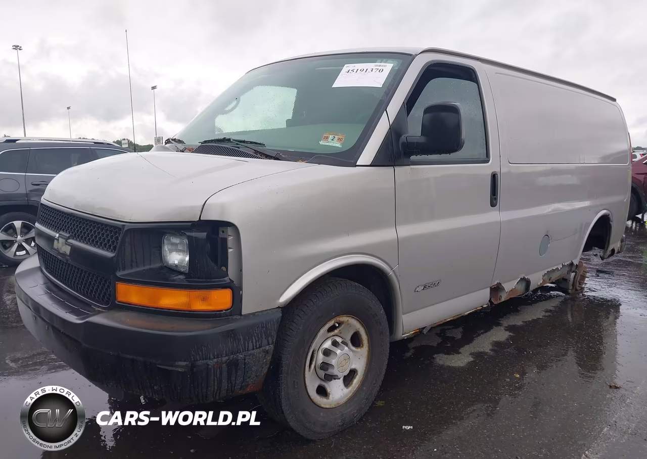 2006 Chevrolet Express Work Van VIN:1GCHG35V261262920 - 2