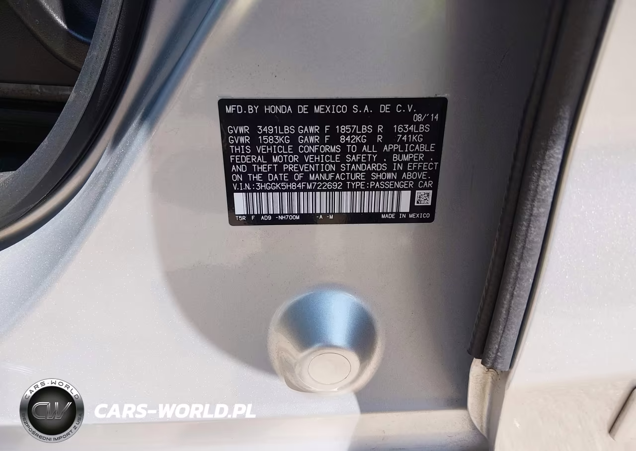 2015 Honda Fit Ex-Ex-L VIN:3HGGK5H84FM722692 - 9