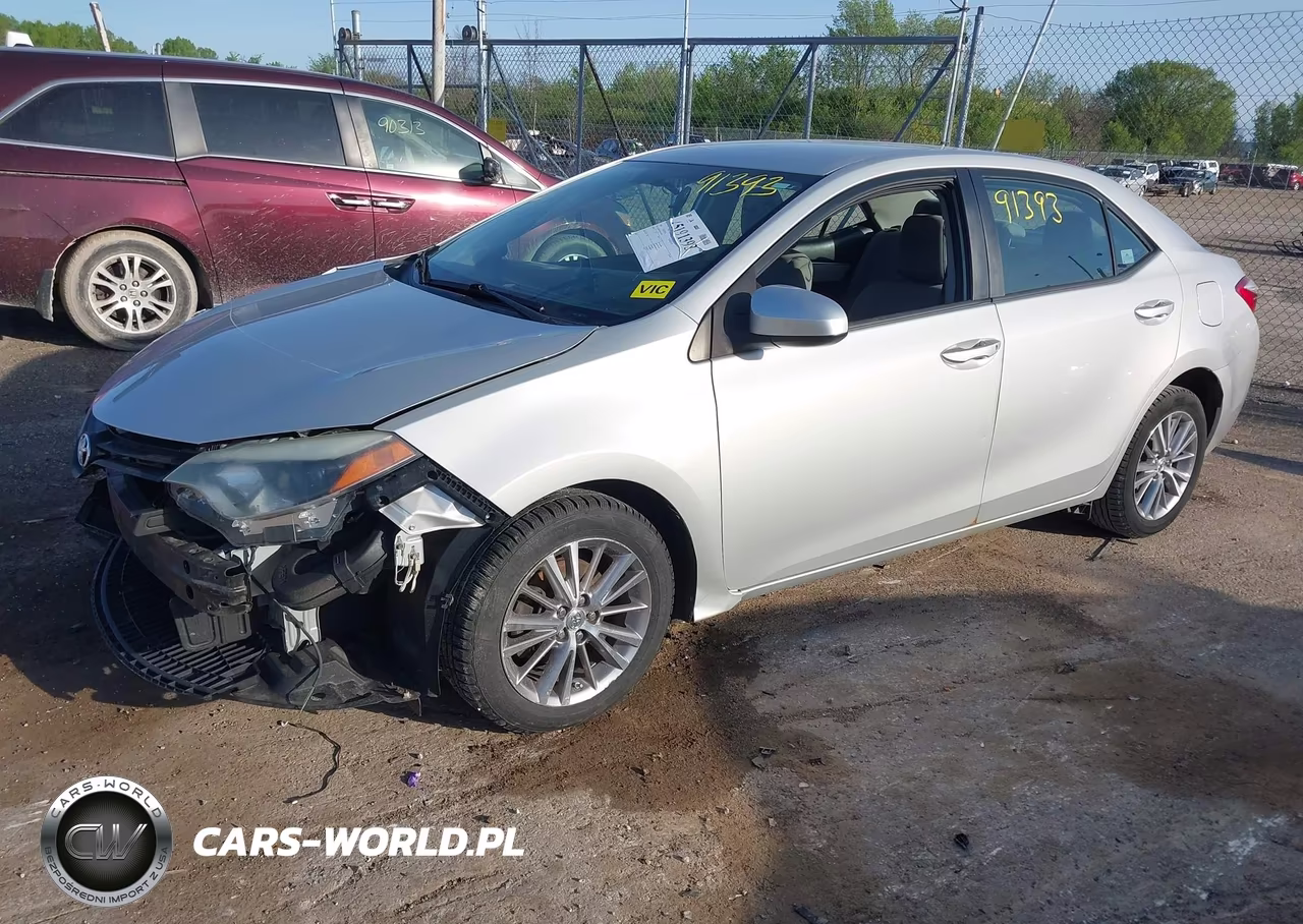 2014 Toyota Corolla Le Plus VIN:2T1BURHE4EC169162 - 2