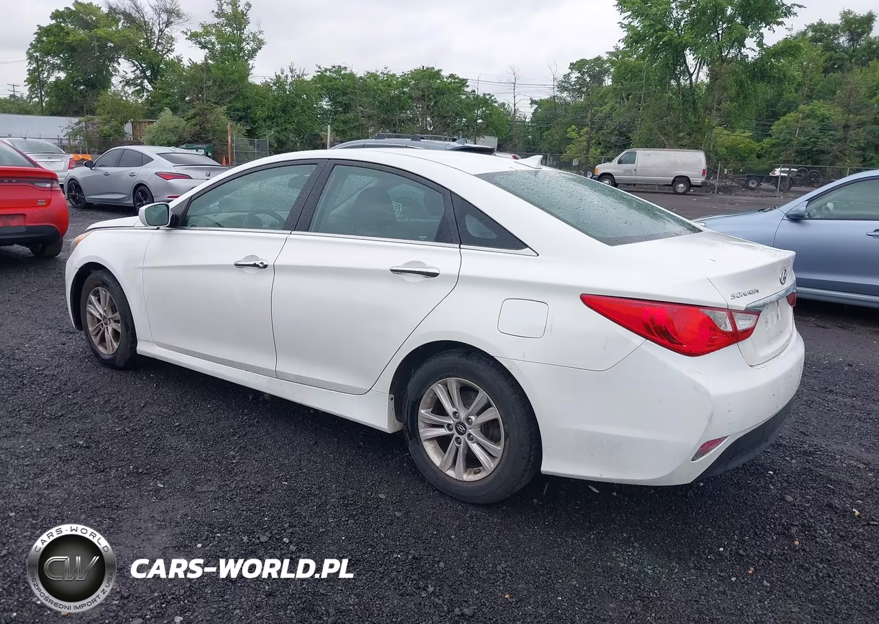 2014 Hyundai Sonata Gls VIN:5NPEB4AC6EH864805 - 3
