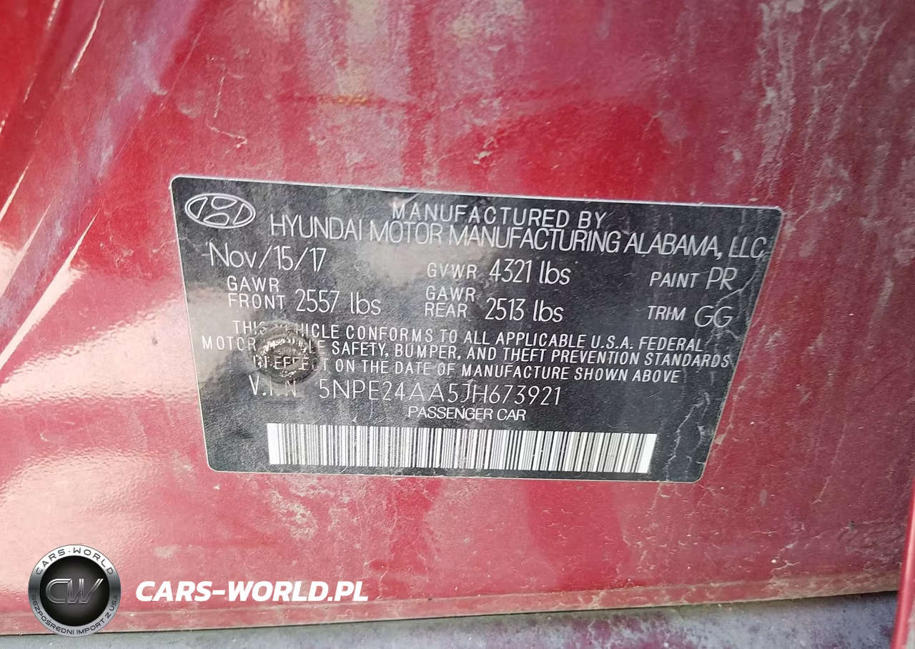 2018 Hyundai Sonata Eco VIN:5NPE24AA5JH673921 - 9