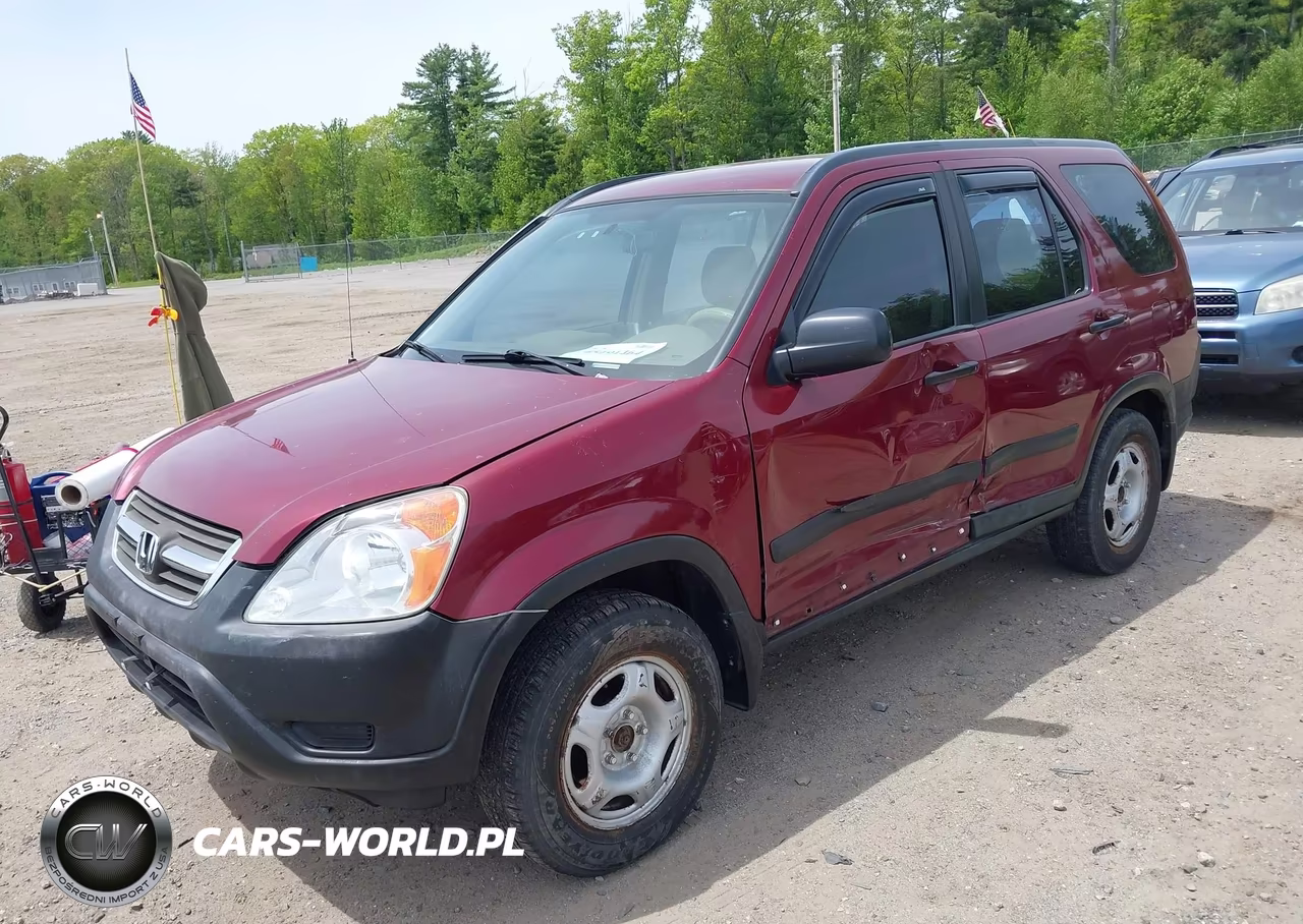 2004 Honda Cr-V Lx VIN:SHSRD78414U240833 - 2