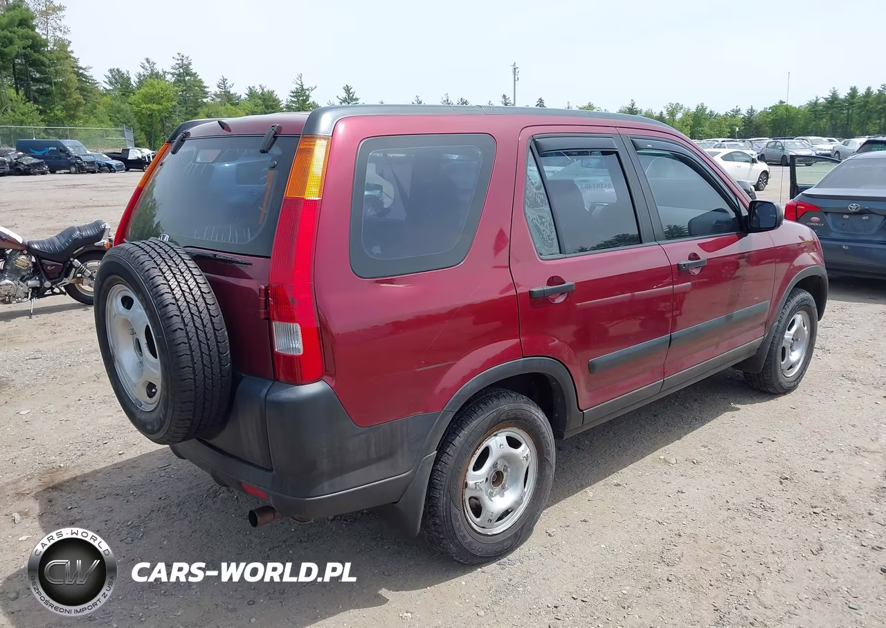 2004 Honda Cr-V Lx VIN:SHSRD78414U240833 - 4