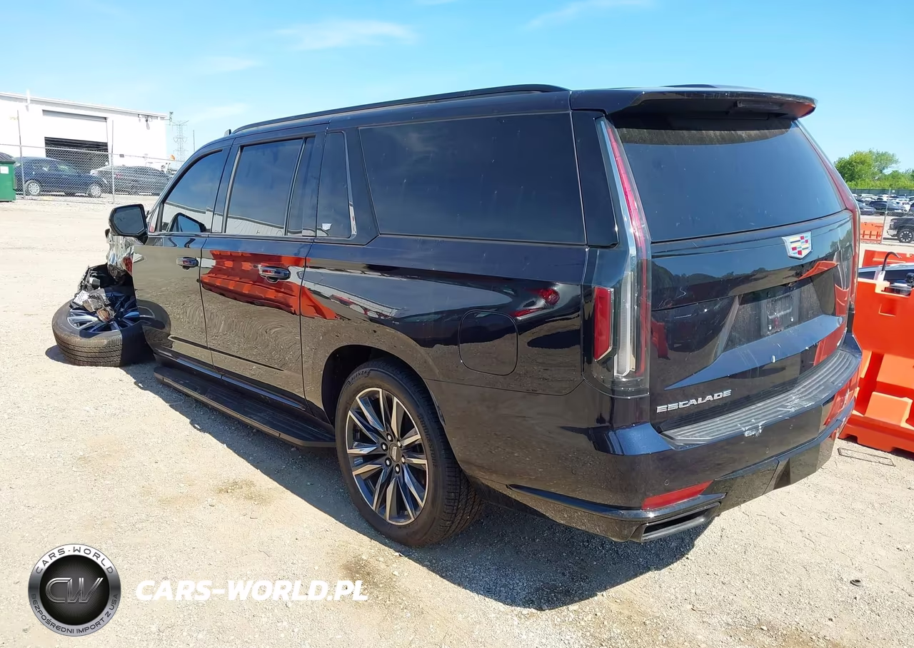 2021 Cadillac Escalade Esv 4Wd Sport Platinum VIN:1GYS4RKL2MR439320 - 3
