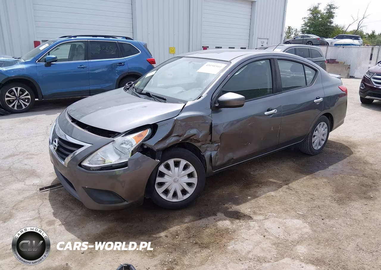2019 Nissan Versa 1.6 Sv VIN:3N1CN7AP7KL812634 - 2