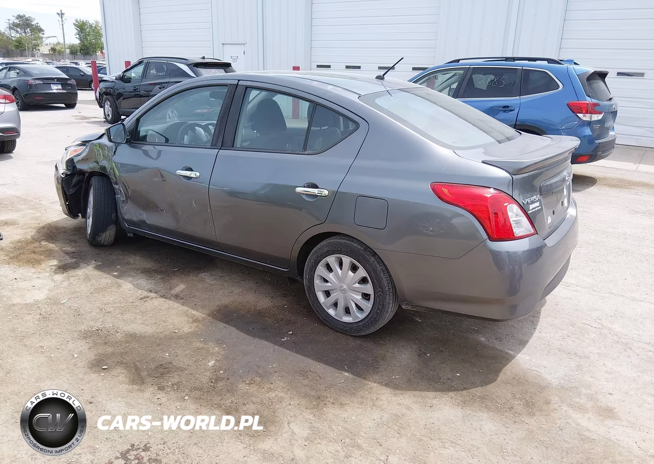 2019 Nissan Versa 1.6 Sv VIN:3N1CN7AP7KL812634 - 3
