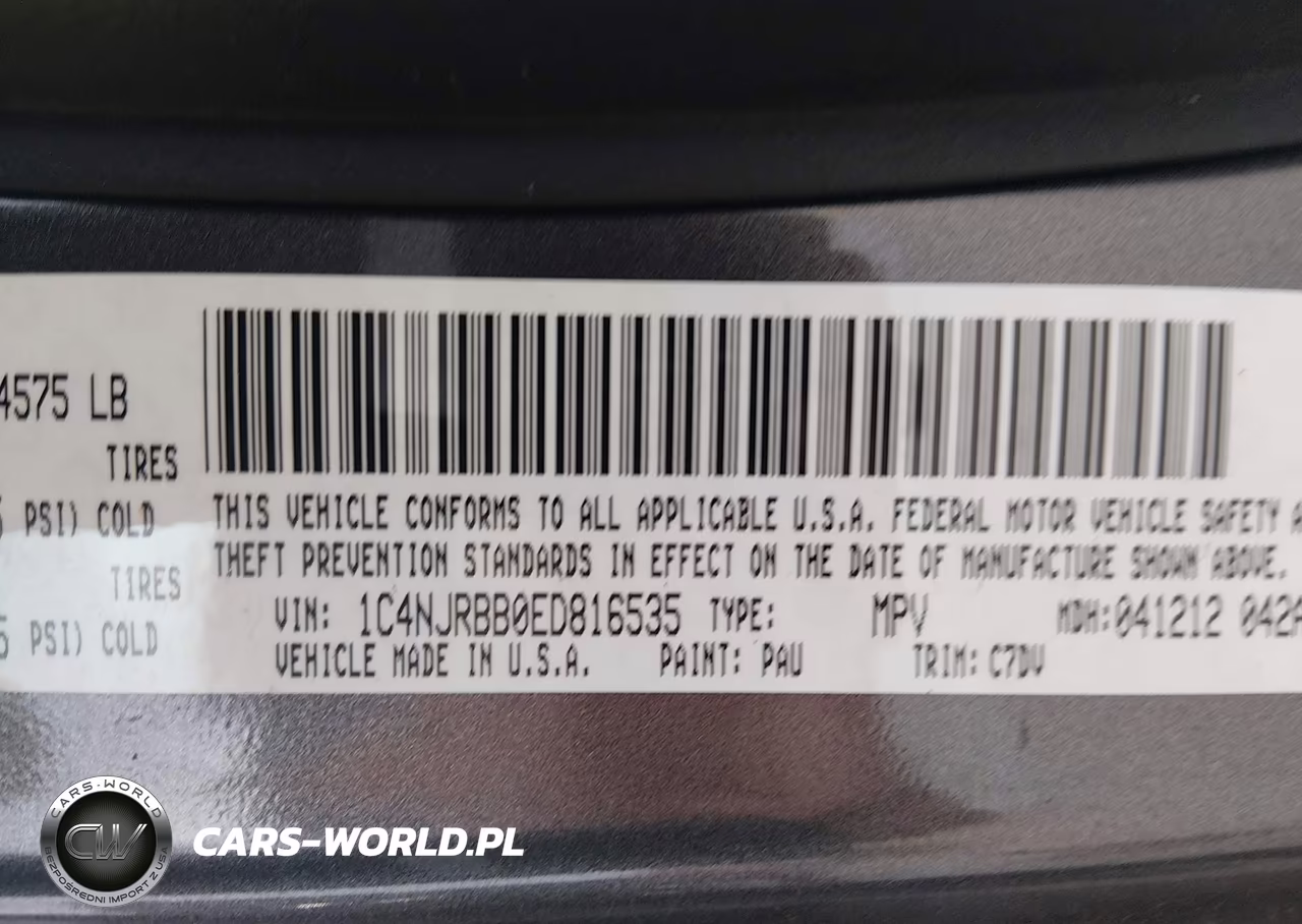 2014 Jeep Patriot Sport VIN:1C4NJRBB0ED816535 - 9