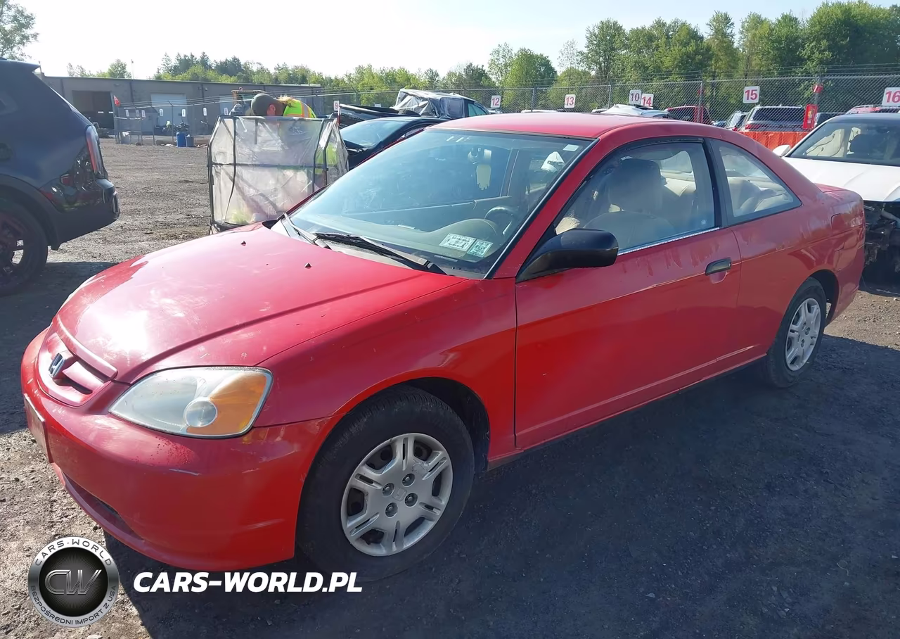 2001 Honda Civic Lx VIN:1HGEM225X1L041400 - 2