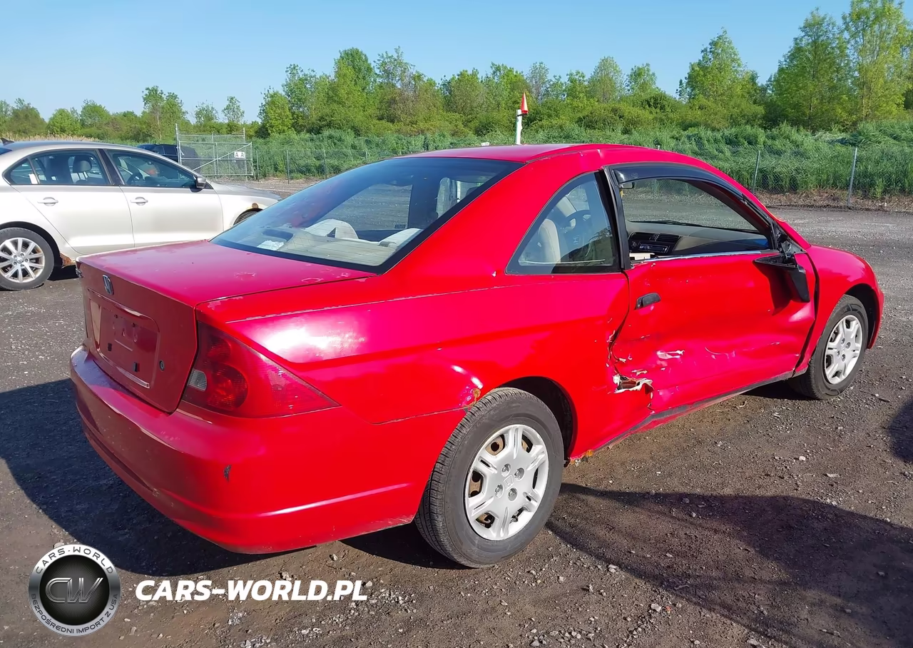 2001 Honda Civic Lx VIN:1HGEM225X1L041400 - 4