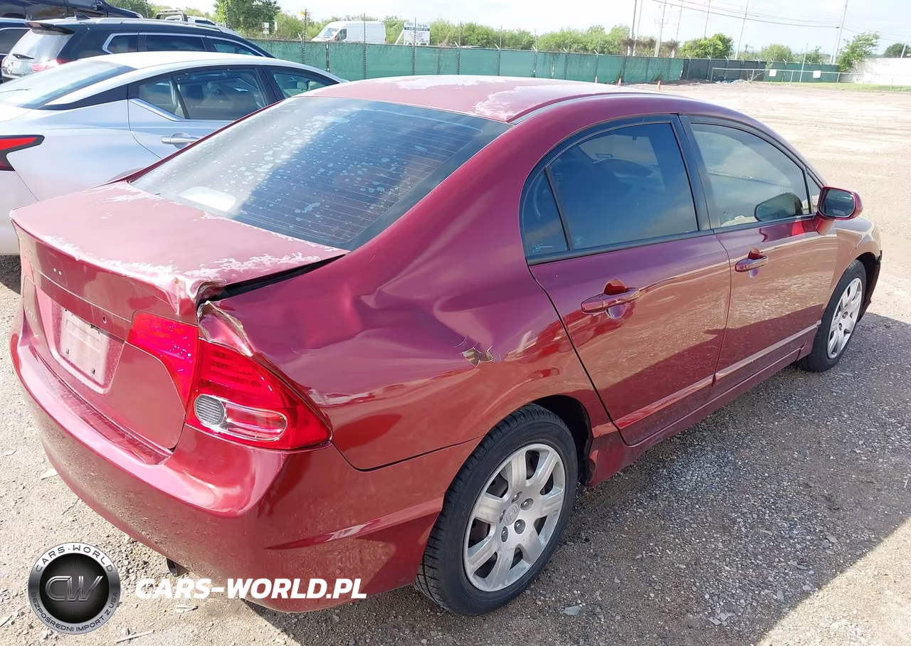 2008 Honda Civic Lx VIN:2HGFA16578H532757 - 4