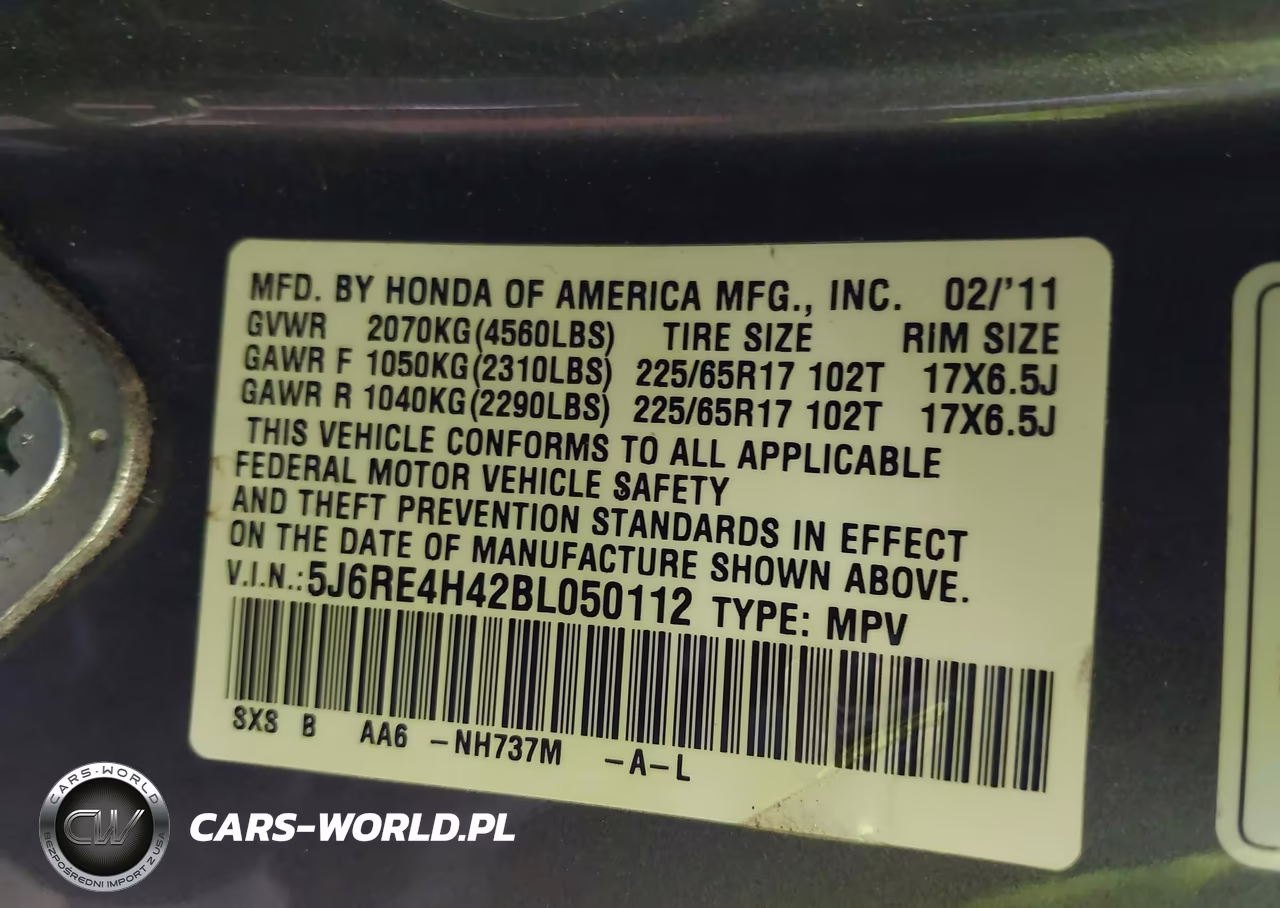 2011 Honda Cr-V Se VIN:5J6RE4H42BL050112 - 9