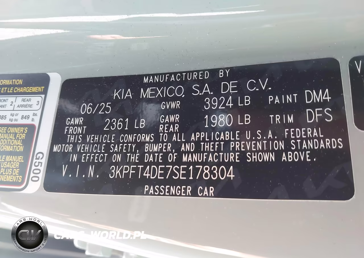 2025 Kia K4 Lxs VIN:3KPFT4DE7SE178304 - 9