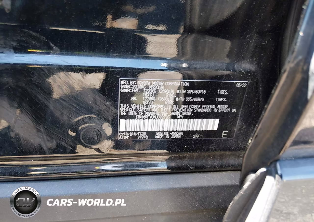 2022 Toyota Rav4 Hybrid Se VIN:JTM16RFV0NJ022723 - 9