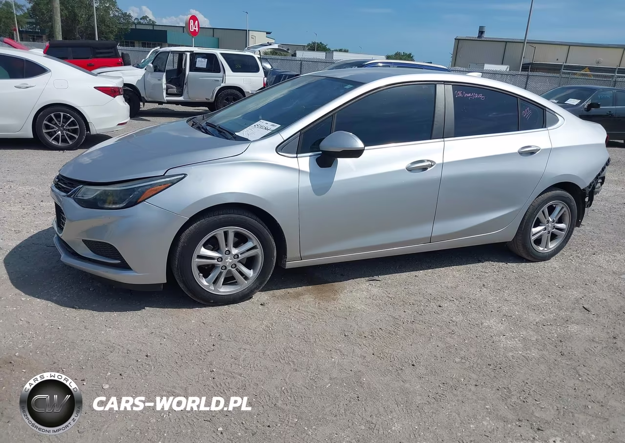 2018 Chevrolet Cruze Lt Auto VIN:1G1BE5SM0J7241016 - 2