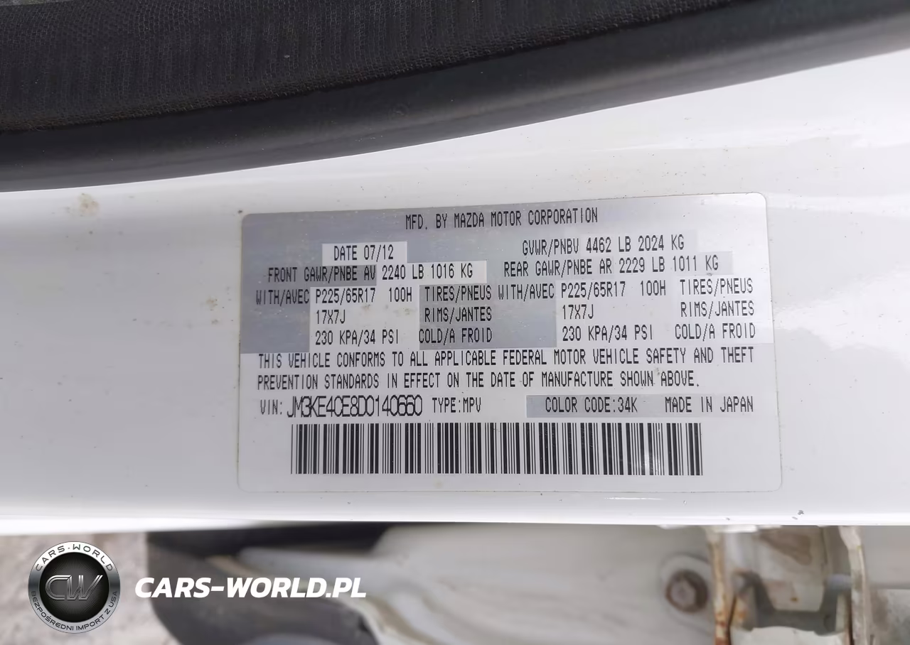 2013 Mazda Cx-5 Touring VIN:JM3KE4CE8D0140660 - 9