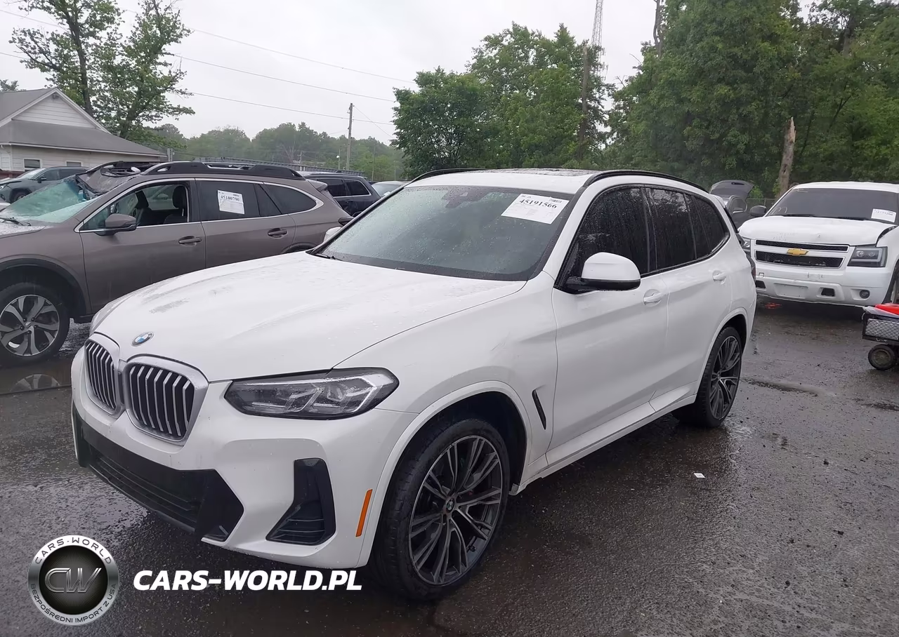2022 BMW X3 xDrive30I VIN:WBX57DP07NN176040 - 2