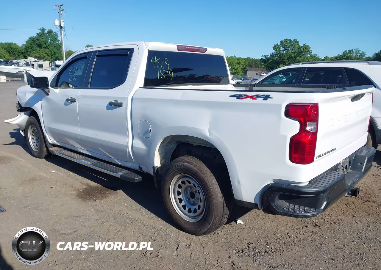 2020 Chevrolet Silverado 1500 4Wd Short Bed Wt VIN:3GCPYAEH5LG318756 - 3