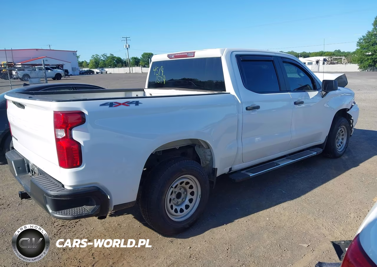 2020 Chevrolet Silverado 1500 4Wd Short Bed Wt VIN:3GCPYAEH5LG318756 - 4