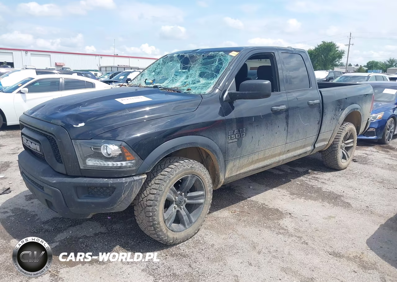 2021 Ram 1500 Classic Warlock 4X4 6'4 Box VIN:1C6RR7GG8MS502023 - 2