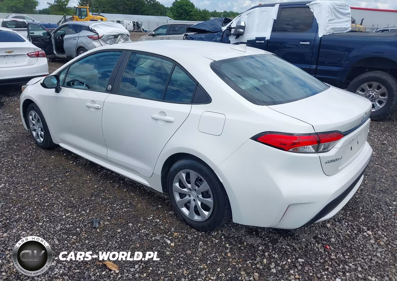 2020 Toyota Corolla Le VIN:5YFEPRAE6LP101585 - 3