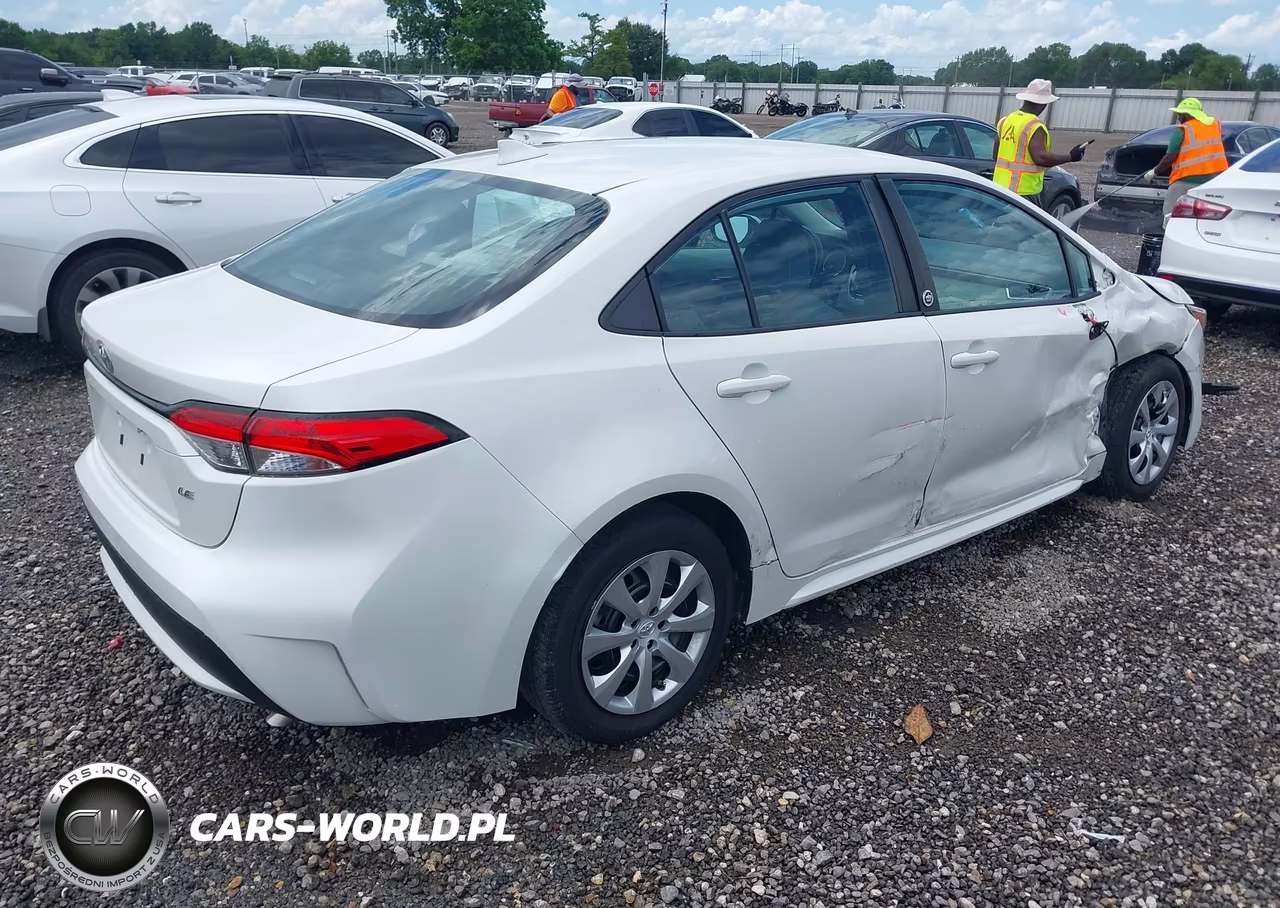 2020 Toyota Corolla Le VIN:5YFEPRAE6LP101585 - 4