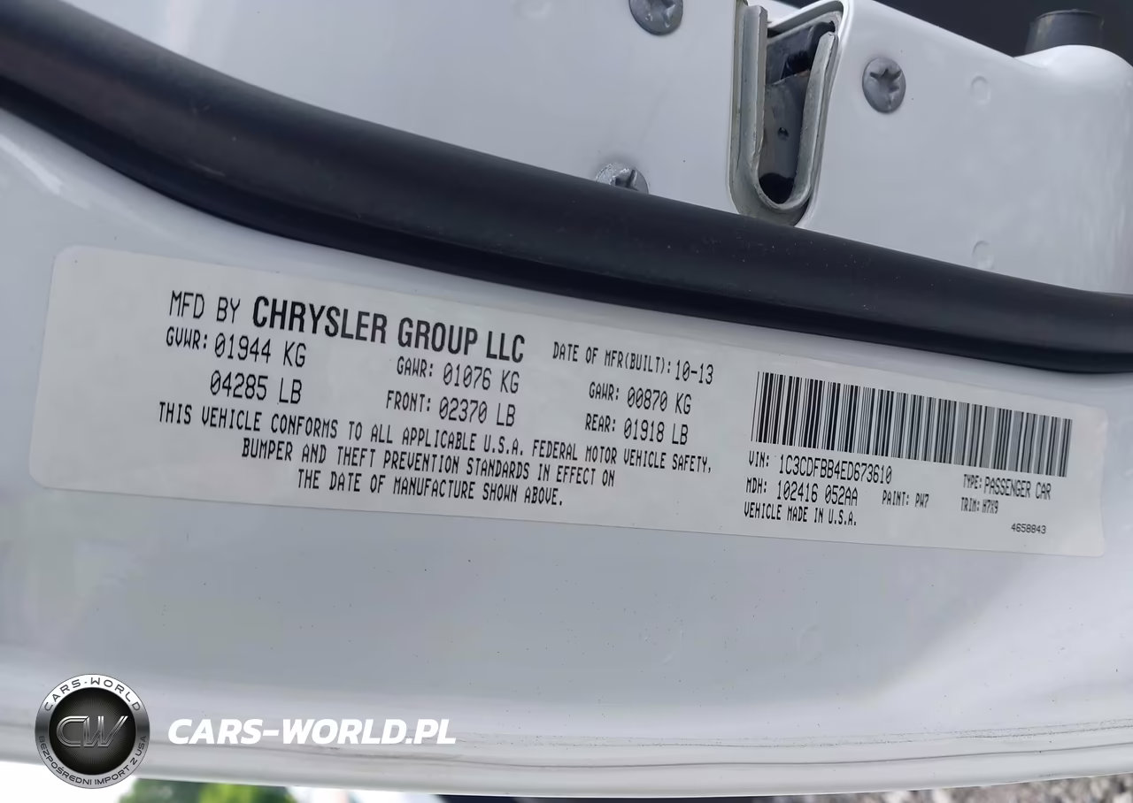 2014 Dodge Dart Sxt VIN:1C3CDFBB4ED673610 - 9