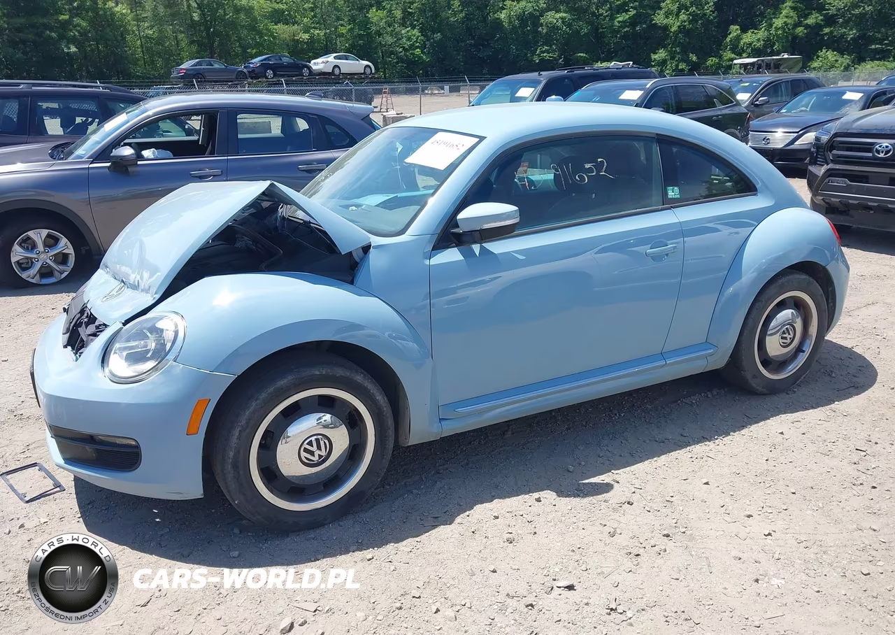 2012 Volkswagen Beetle 2.5L VIN:3VWJP7ATXCM624503 - 2