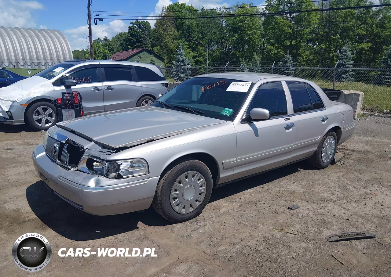 2003 Mercury Grand Marquis Gs VIN:2MEFM74W73X700219 - 2