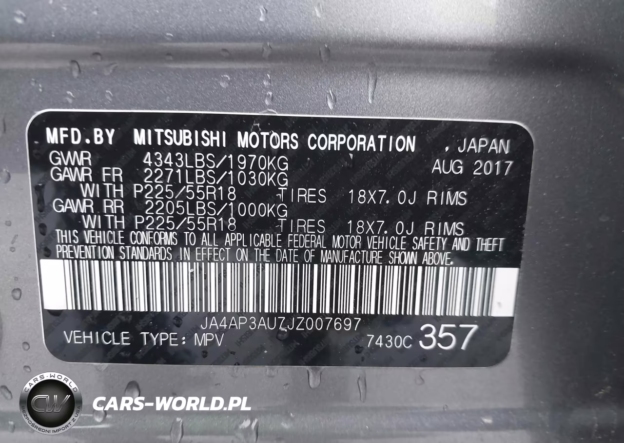 2018 Mitsubishi Outlander Sport 2.0 Es VIN:JA4AP3AU7JZ007697 - 9