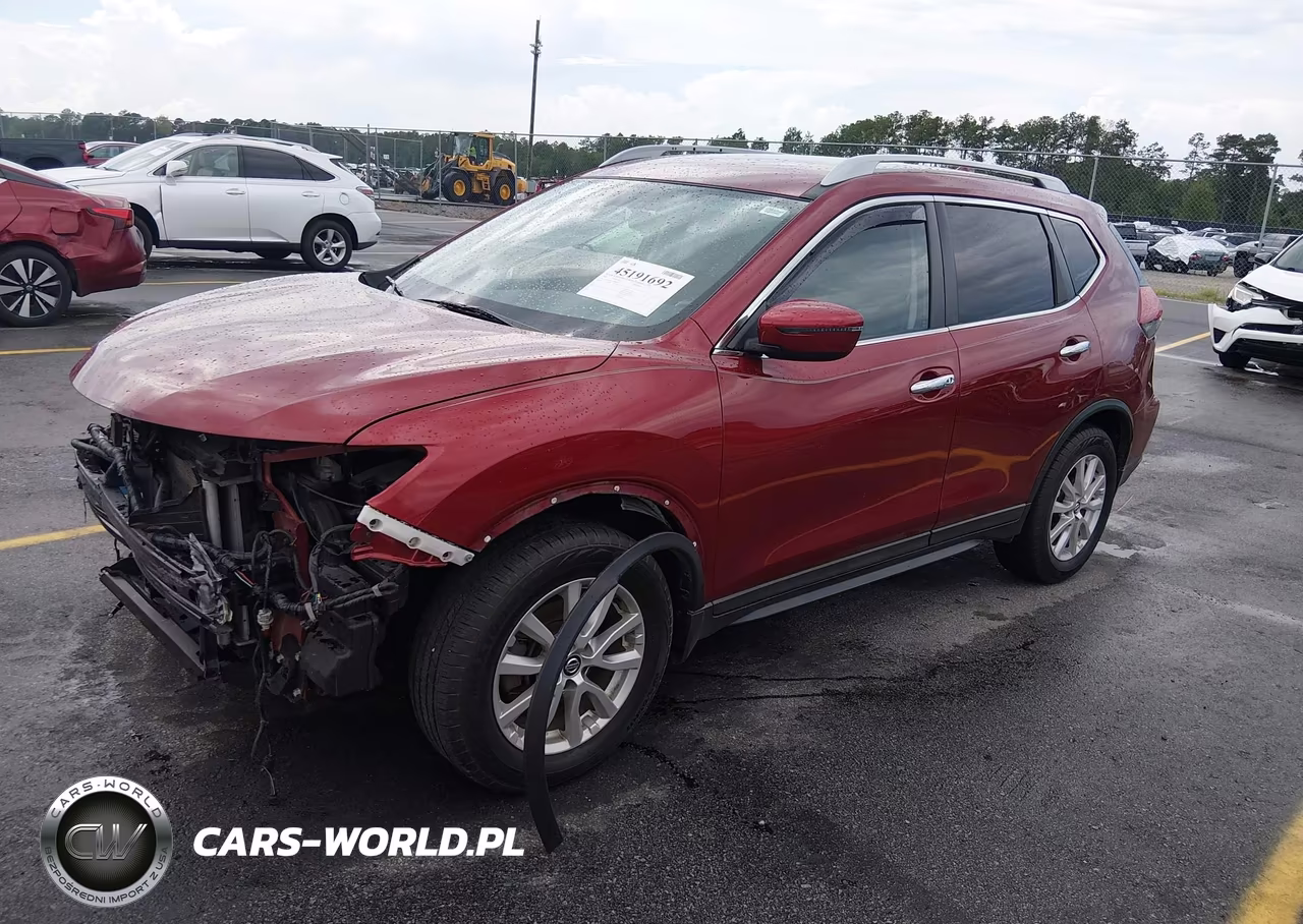 2020 Nissan Rogue Sv Fwd VIN:5N1AT2MT7LC807478 - 2