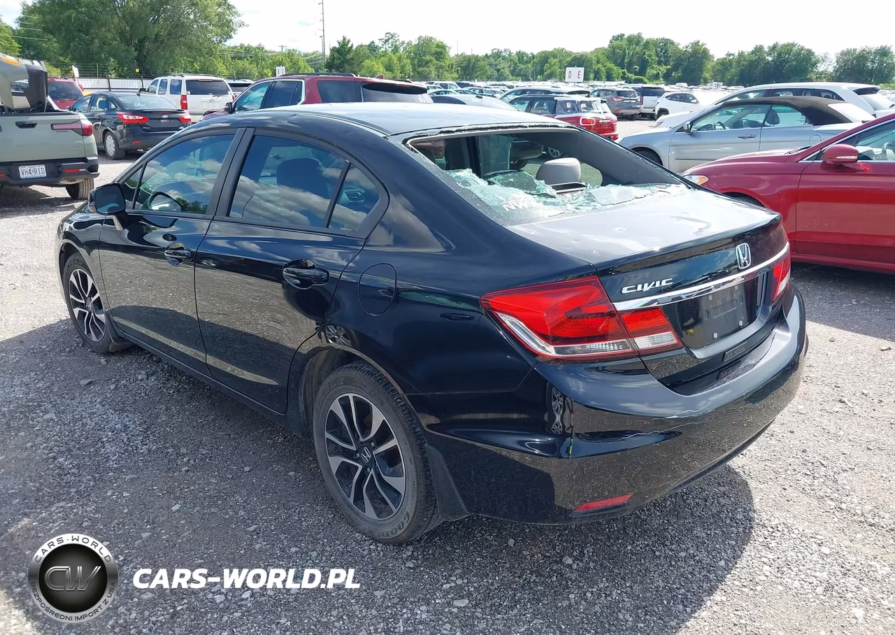 2013 Honda Civic Ex VIN:19XFB2F82DE026917 - 3