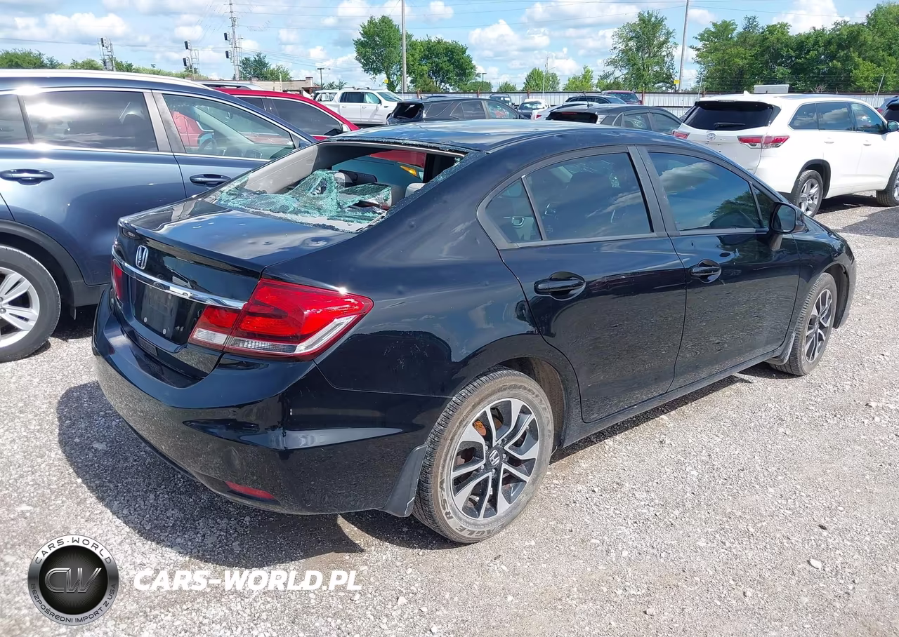 2013 Honda Civic Ex VIN:19XFB2F82DE026917 - 4