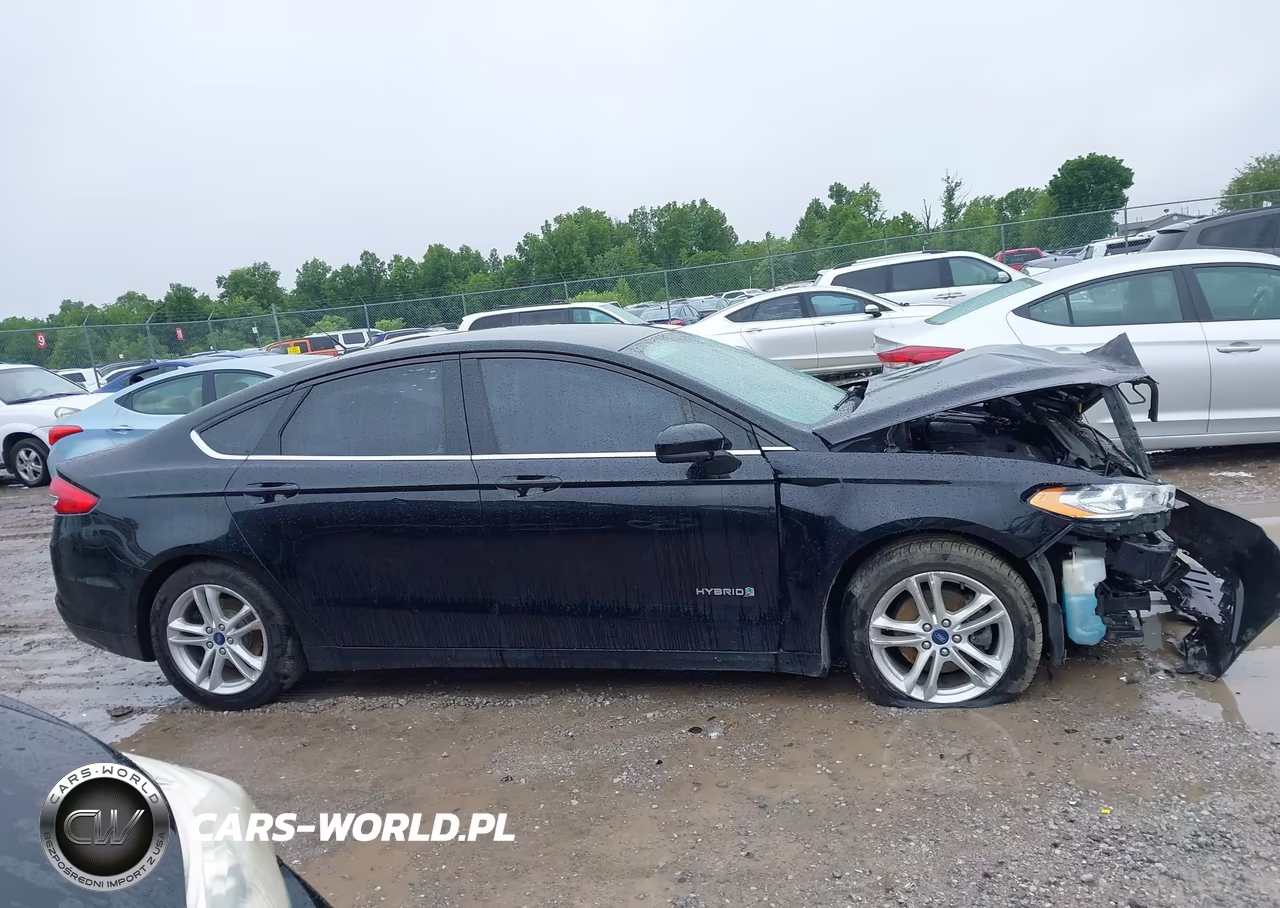 2018 Ford Fusion Hybrid Se VIN:3FA6P0LU0JR245456 - 13