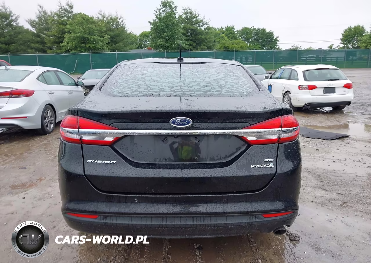 2018 Ford Fusion Hybrid Se VIN:3FA6P0LU0JR245456 - 16