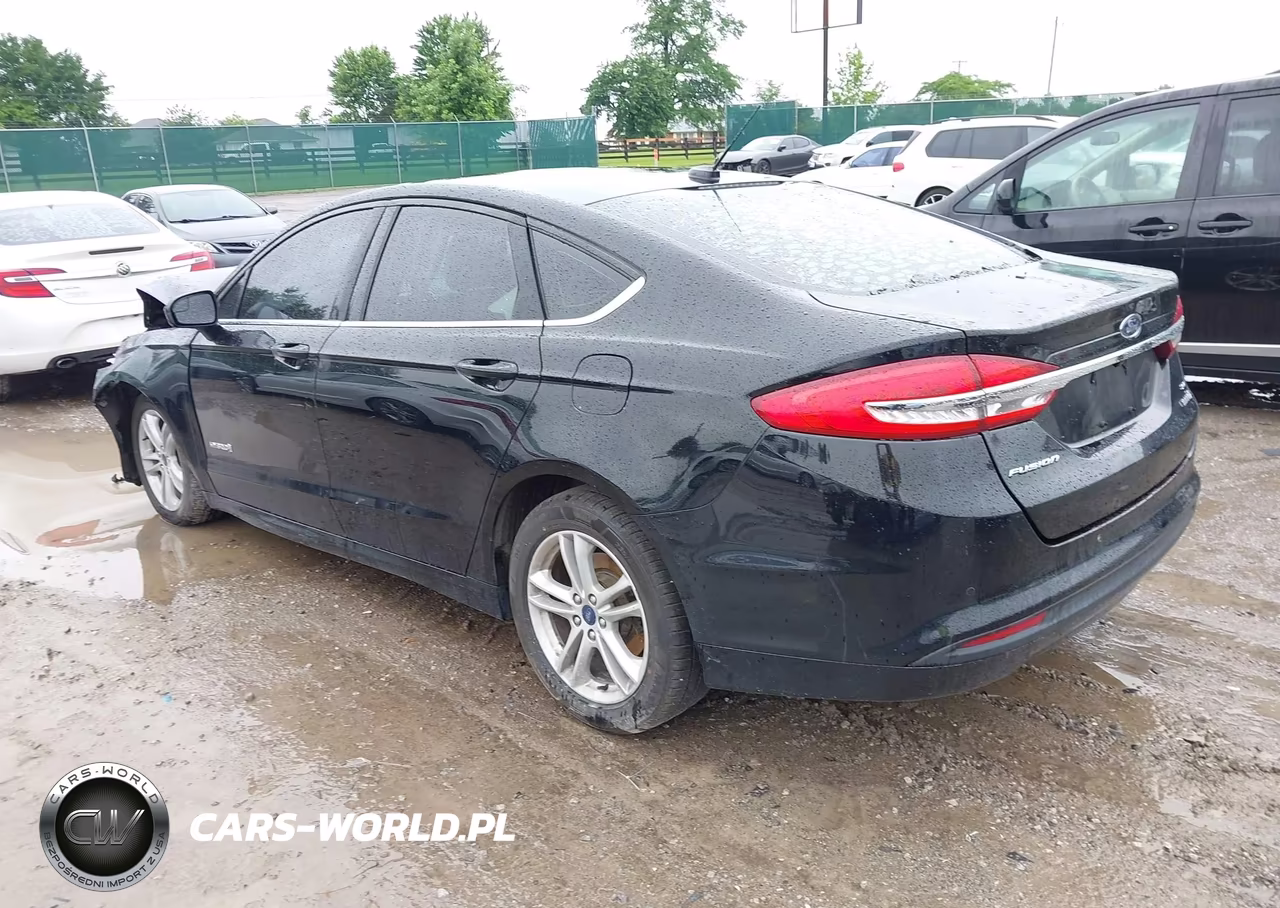 2018 Ford Fusion Hybrid Se VIN:3FA6P0LU0JR245456 - 3