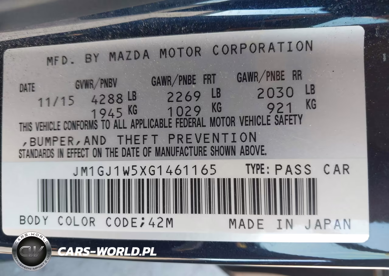 2016 Mazda Mazda6 I Grand Touring VIN:JM1GJ1W5XG1461165 - 9
