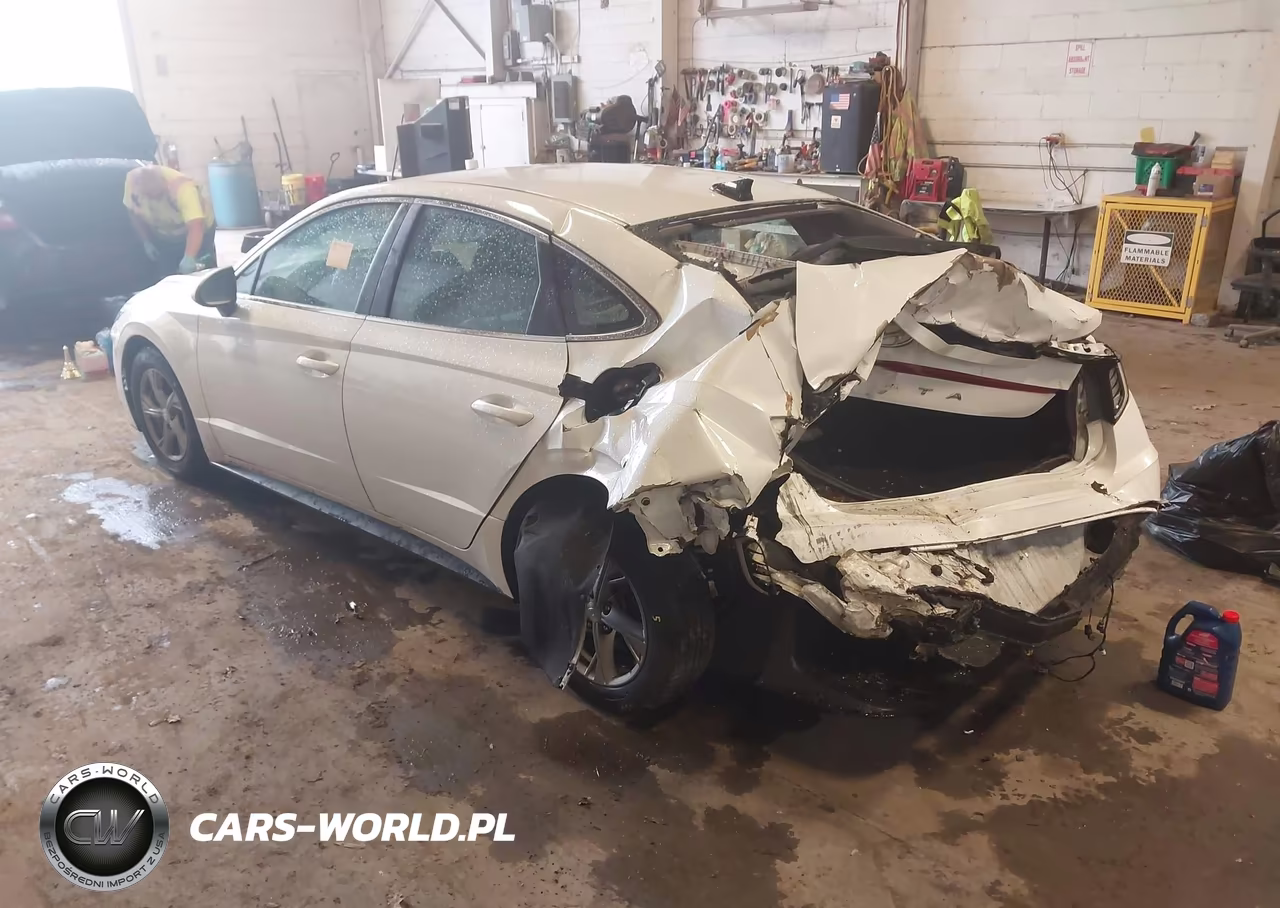 2021 Hyundai Sonata Se VIN:5NPEG4JA8MH087851 - 3